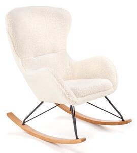 Scaun balansoar Houston 1590Crem, Negru, Maro deschis, 11x7x10cm, Tapiterie, Din lemn, Lemn, PAL laminat