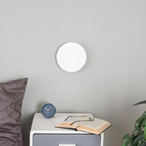 TK Lighting Aplică Lunia New, albă, Ø 20 cm, reglabil, Alb, Camera de zi / sufragerie, Metal