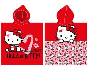 Hello Kitty Baby Poncho The Cutest in the World, 55 x 110 cm