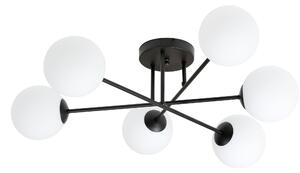 Emibig Roma lampă de tavan 6x10 W negru 1232/6