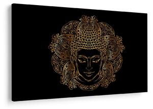 Tablou - Buddha auriu (90x60 cm)