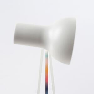 Anglepoise Type 75 Paul Smith Edition 6 lampadar, Alb, Camera de zi / sufragerie, Metal, Design, Umbrelă în picioare