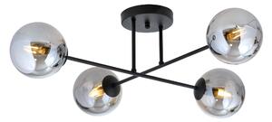 Emibig Roma lampă de tavan 4x10 W negru 1245/4