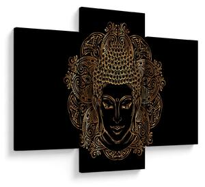 Tablou - Buddha auriu (90x60 cm)