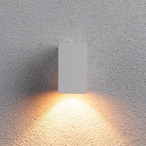 Paulmann LED lumina de perete în aer liber Flame, alb, Alb, Metal, Perete unghiular