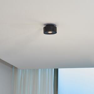 Arcchio Rotari plafonieră LED pivotantă, negru, reglabil, Negru, Camera de zi / sufragerie, Metal, Modern