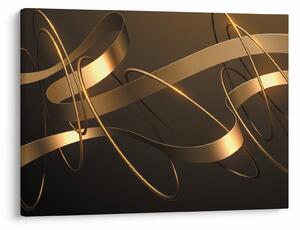Tablou - Panglici de bronz (70x50 cm)