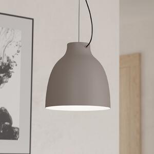 EGLO Lampă suspendată Camasca, 1 lumină, Ø 28 cm, maro, reglabil, Maro / Rugină, Camera de zi / sufragerie, Metal, Modern