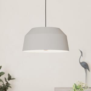 EGLO Suspensie Contrisa în gri, cu o singură lumină, Ø 38 cm, reglabil, Gri, Camera de zi / sufragerie, Metal, Scandinavă