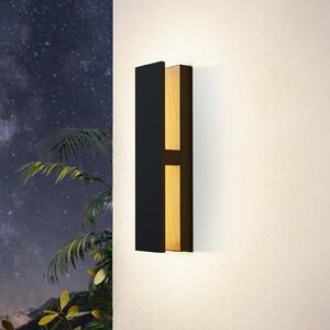 EGLO Costorio LED pentru exterior, indirect, negru, Negru, Metal, Modern