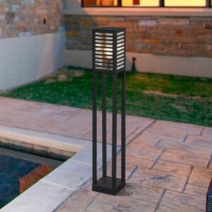 EGLO Lumină de drum Alamonte 3, negru, reglabil, Negru, Metal, Modern