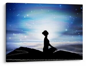 Tablou - Femaia meditând (70x50 cm)
