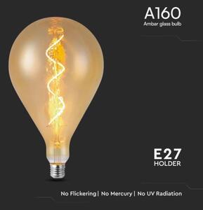Bec LED cu filament A160 E27/4W/230V 1800K