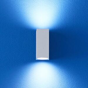 WiZ LED de perete Up&Down, alb, reglabil, Alb, Camera de zi / sufragerie, Plastic, Modern, Perete unghiular