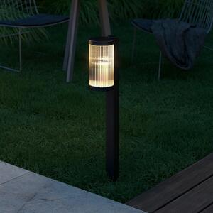 Nordlux Bornă luminoasă Coupar Garden din aluminiu, negru, reglabil, Negru, Metal
