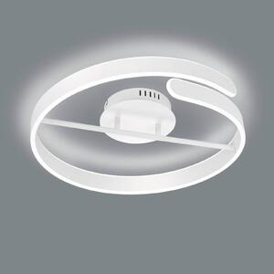 Reality Leuchten Parma plafonieră LED Switch-Dim 37W 4.000K albă, reglabil, Alb, Studiu / Birou, Metal, Modern