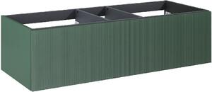 Elita Soho Slim dulap 120x45.3x31.8 cm sub chiuveta pe perete verde RE081204047010