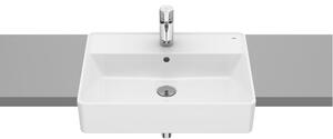 Roca Gap lavoar 55x42 cm dreptunghiular încastrat alb luciu A3270YGS00