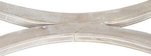 Consola Charm din lemn de mango antichizat alb 114.3x38.1x82 cm