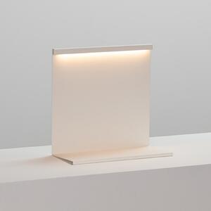 HAY LBM lampă de masă LED, cu variator, alb crem, reglabil, Alb, Camera de zi / sufragerie, Metal, Design