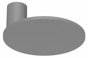 Rotaliana Collide H0 plafonieră LED 2.700 K grafit, reglabil, Gri, Camera de zi / sufragerie, Metal, Design