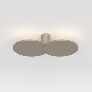 Rotaliana Collide H1 plafonieră LED 2.700 K bronz, reglabil, Bronz / Alamă Veche, Camera de zi / sufragerie, Metal, Design