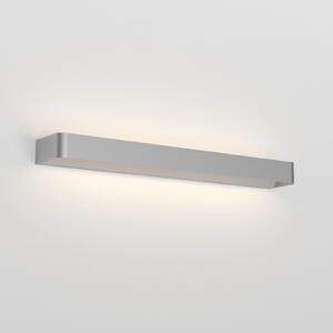 Rotaliana Frame W3 lampă de perete 2.700K argintiu, Gri, Camera de zi / sufragerie, Metal, Design, Priză de perete sus / jos