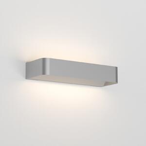 Rotaliana Frame W2 lampă de perete 2.700K argintiu, Gri, Camera de zi / sufragerie, Metal, Design, Priză de perete sus / jos