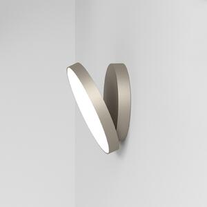 Rotaliana Venere W1 lampă perete LED 2.700 K bronz, Bronz / Alamă Veche, Camera de zi / sufragerie, Metal, Design