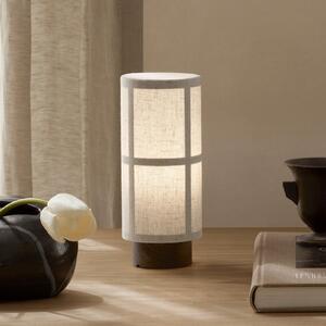 Audo Copenhagen Hashira lampă de masă LED acumulator, natur, reglabil, Lemn, Camera de zi / sufragerie, Lemn, Design