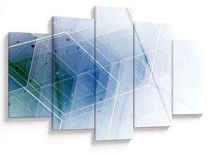 Tablou - Figuri geometrice (150x105 cm)