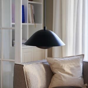 Nordlux Lampă suspendată Freya 35 din metal, negru, reglabil, Negru, Bucătărie, Metal