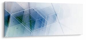 Tablou - Figuri geometrice (120x50 cm)