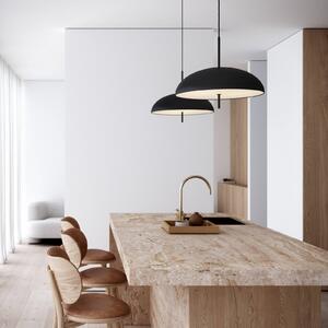 DFTP by Nordlux Suspensie Versale, negru, Ø 50 cm, reglabil, Negru, Camera de zi / sufragerie, Metal, Scandinavă