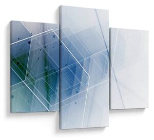 Tablou - Figuri geometrice (90x60 cm)