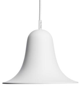 Verpan VERPAN Pantop lampă suspendată Ø 23 cm alb mat, reglabil, Alb, Camera de zi / sufragerie, Metal, Design