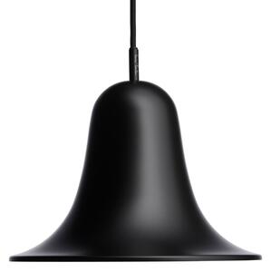 Verpan VERPAN Pantop lampă suspendată Ø 23 cm negru mat, reglabil, Negru, Camera de zi / sufragerie, Metal, Design
