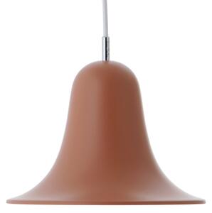 Verpan VERPAN Pantop lampă susp. Ø 23 cm teracotă mat, reglabil, Portocaliu, Camera de zi / sufragerie, Metal, Design