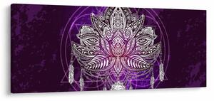 Tablou - Lotus (120x50 cm)
