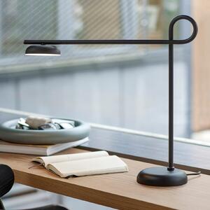 Northern Salto LED lampă de masă cu LED-uri priză UK negru, reglabil, Negru, Camera de zi / sufragerie, Metal, Design
