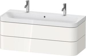 Duravit Happy D.2 Plus lavoar cu dulap 117.5 cm alb HP4379O22220000