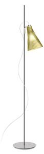 Kartell K-Lux lampadar, 1 bec, gri/verde, Gri, Camera de zi / sufragerie, Metal, Proiector suspendat