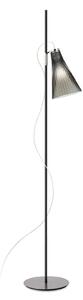 Kartell K-Lux lampadar, 1 bec, negru/gri, Negru, Camera de zi / sufragerie, Metal, Proiector suspendat