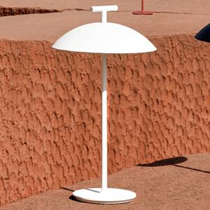 Kartell Mini Geen-A lampă de masă LED mobilă alb, reglabil, Alb, Camera de zi / sufragerie, Metal, Design