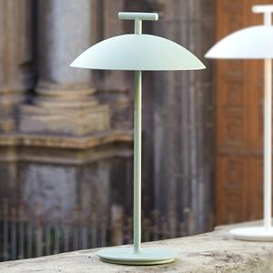 Kartell Lampă de masă Mini Geen-A LED 2.700 K verde, Verde, Camera de zi / sufragerie, Metal, Design