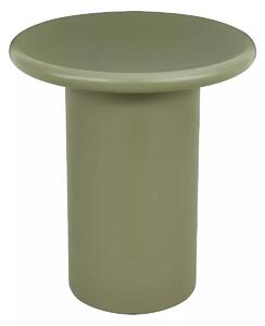 Măsuță cafea TIP, verde olive mat/verde olive, metal/MDF, 45x45x40 cm