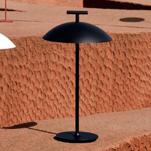 Kartell Lampă de masă Mini Geen-A LED 2.700 K negru, Negru, Camera de zi / sufragerie, Metal, Design