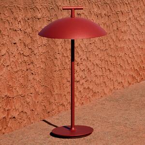 Kartell Mini Geen-A lampă de masă LED mobilă roșu, reglabil, Roșu, Camera de zi / sufragerie, Metal, Design