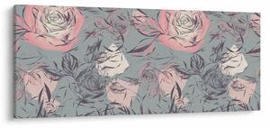 Tablou - Trandafir (120x50 cm)