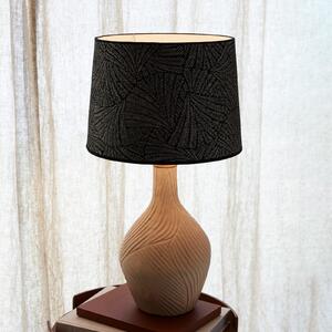 PR Home Hope lampă de masă Ø 35 cm bej/negru, Negru, Camera de zi / sufragerie, Țesătură / Textil